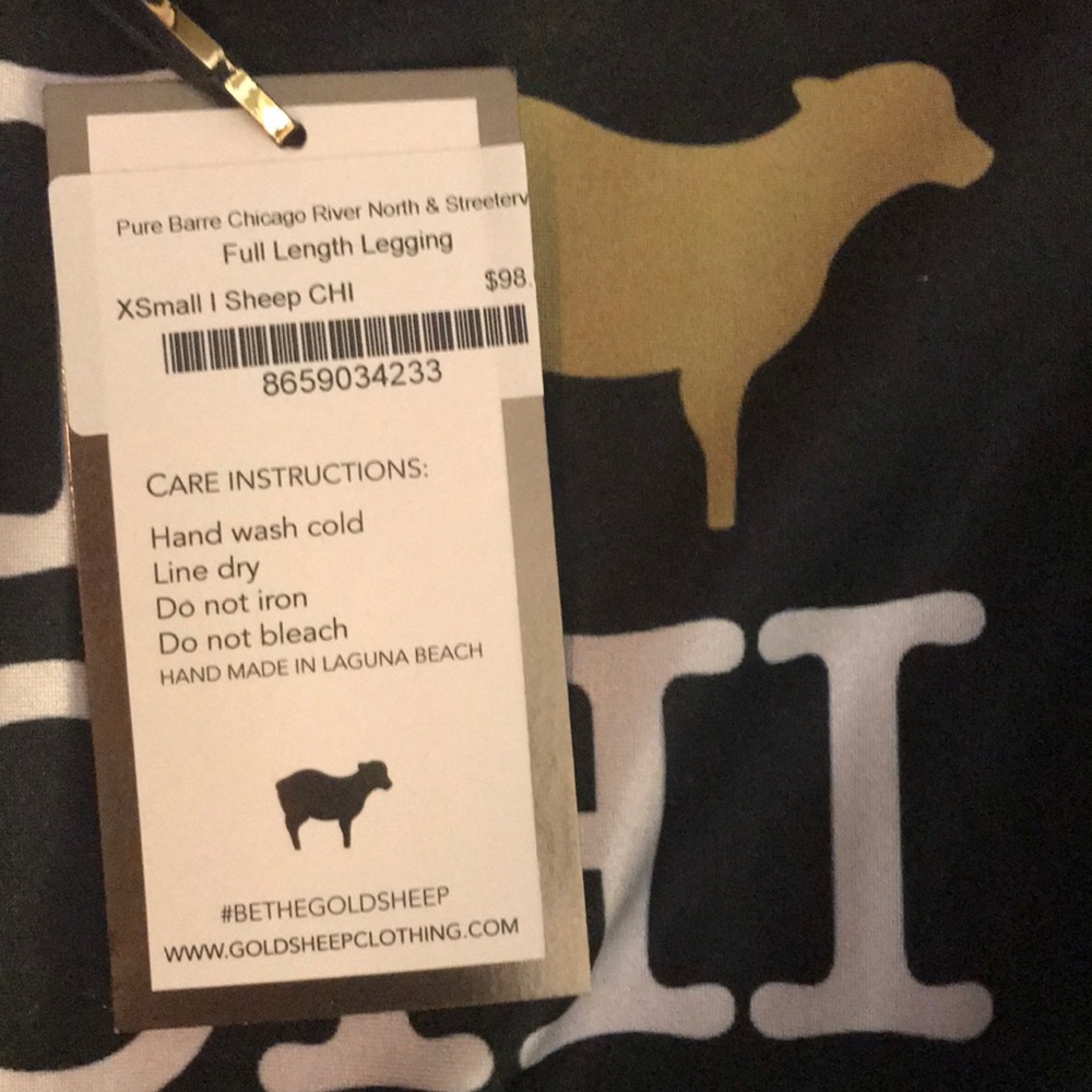 GoldSheep Leggings: limited ed.